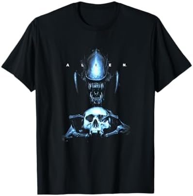 Alien Xenomorph X-Ray Women's T-Shirt Small Black at Amazon